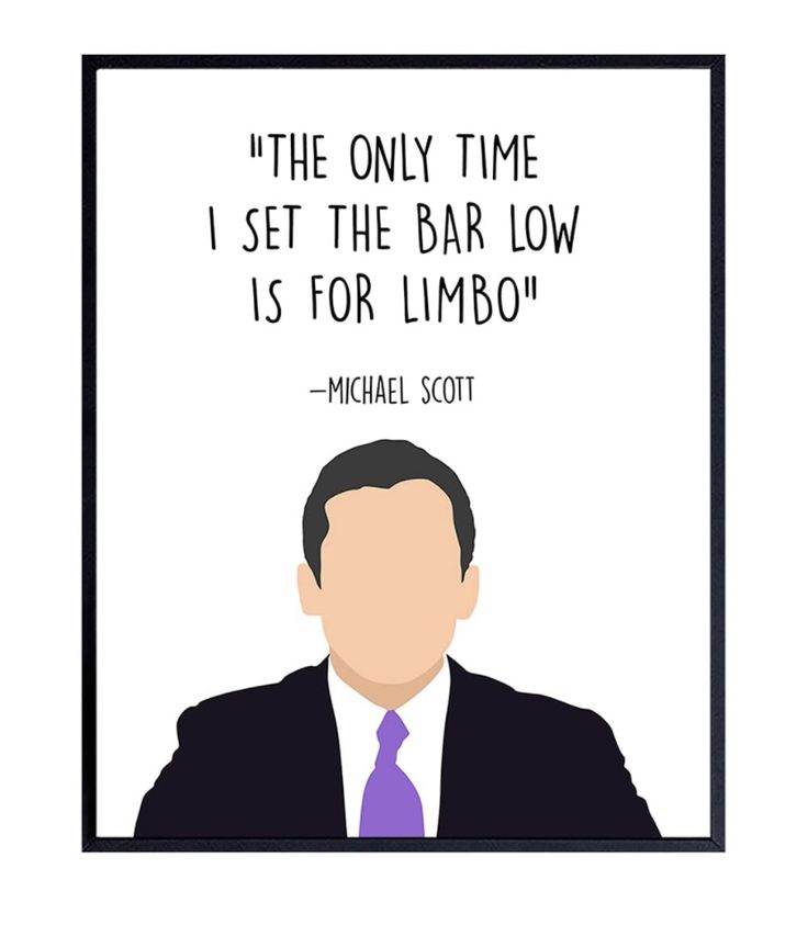 a man in a suit and tie with a quote on it that says, the only time i set the bar low is for limbo