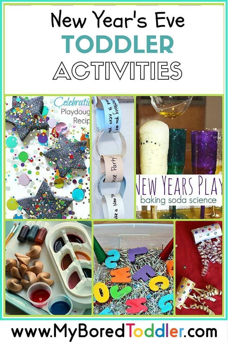 New Year's Eve Activities for Toddlers | New years eve toddler, New ...