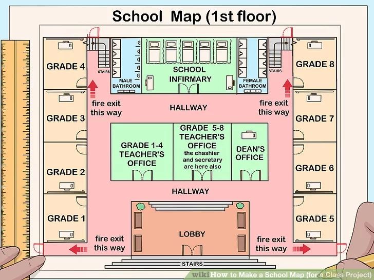 School Floor Plan Design