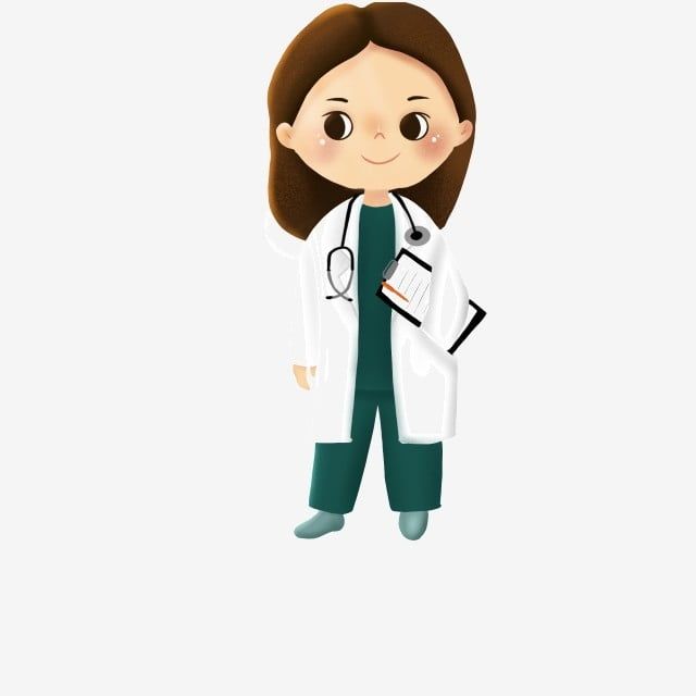 Médico, Hospital, Doentes E Etc - Doctor Clipart Girl - 488x1024 Png 81A image.