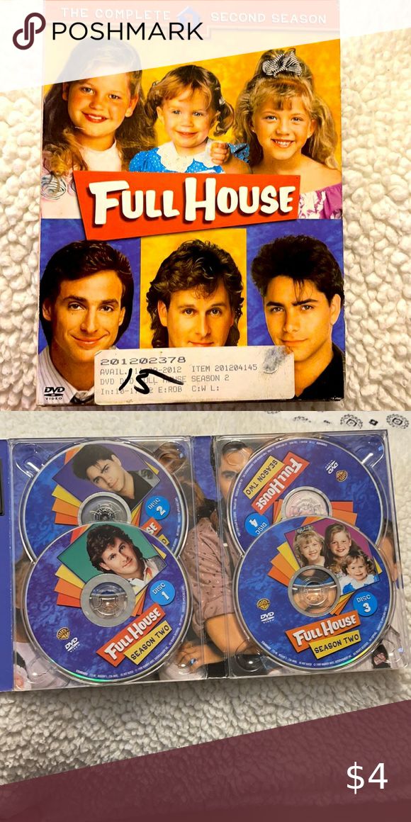 Full House Season 2 DVD SET Full House, Dvd, Baseball Cards, Closet, Clothes Design