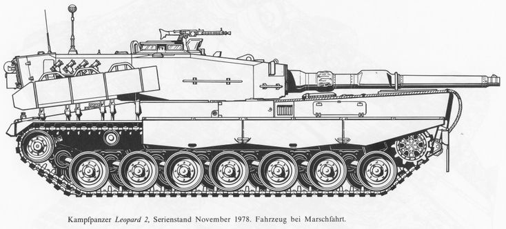 a drawing of a tank with wheels on it