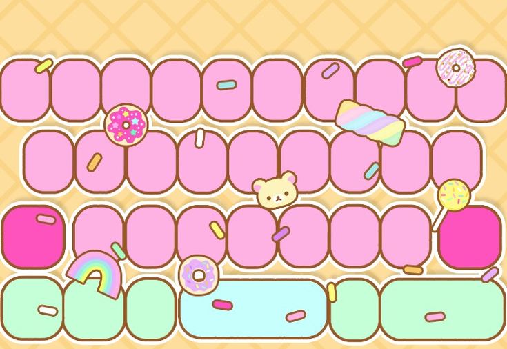 Pin de Belle Fairy en Kawaii keyboard | Imagenes para teclado, Teclados ...