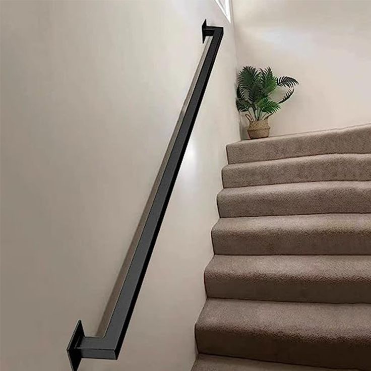 Renmlion Staircase Banister Hand Rails for Outdoor Steps or Indoor ...