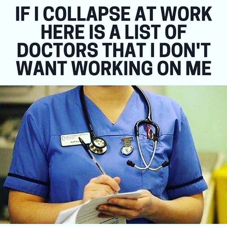 a woman in scrubs holding a piece of paper with the caption if collapse at work here is a list of doctors that i don't want working on me