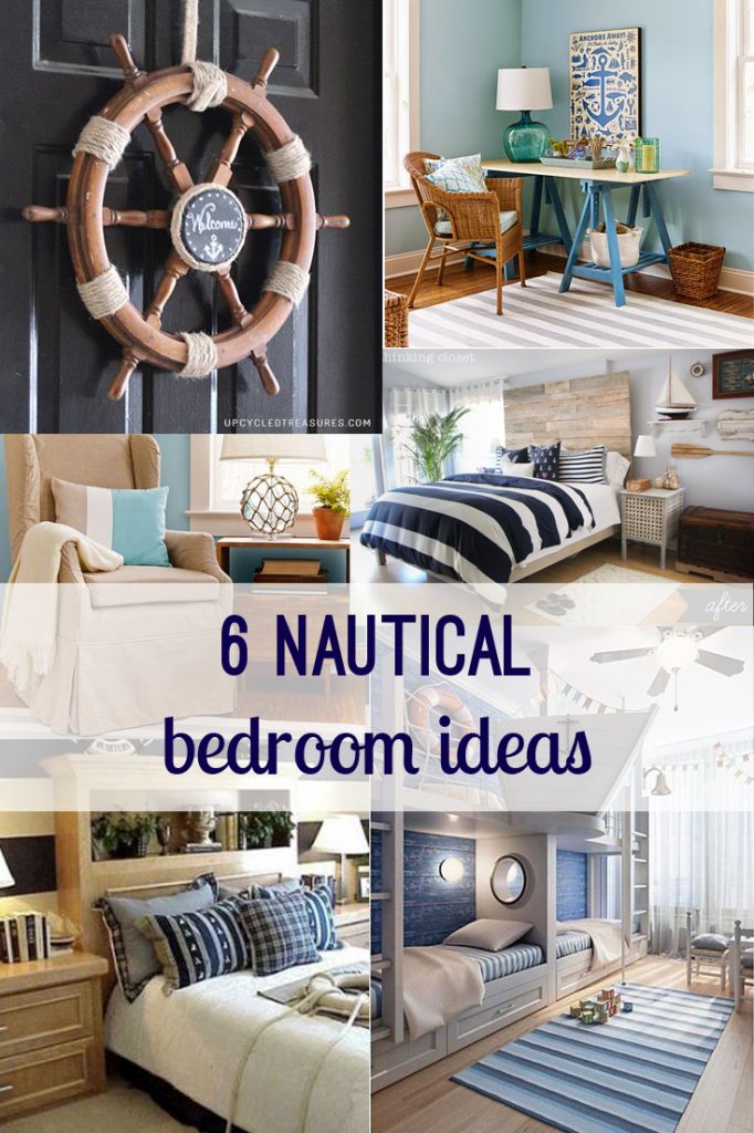 Set sail with these nautical bedroom decor ideas for your space