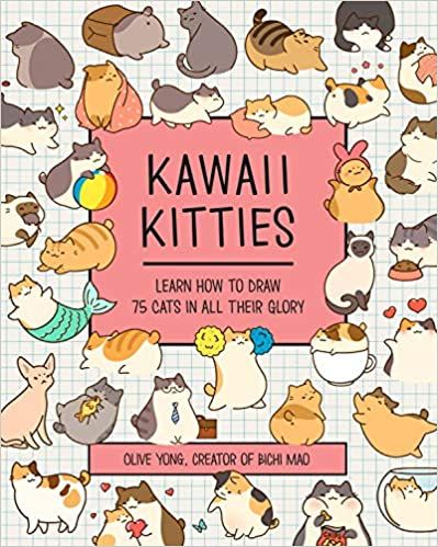 kawai kitties learn how to draw 75 cats in all their glory