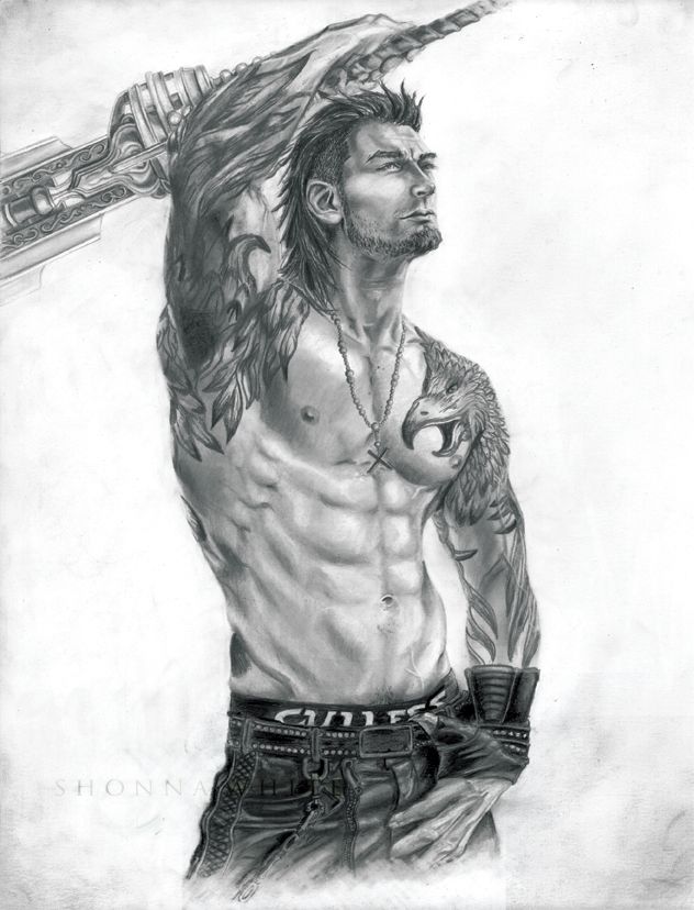 Gladiolus Amicitia - Final Fantasy XV by ShonnaWhite.deviantart.com on @DeviantArt Did Drawing, Gladiolus Amicitia, Final Fantasy Collection, Final Fantasy Artwork, Final Fantasy Art, Hottest Anime Characters, Final Fantasy Xv, Mechanical Pencil, Fantasy Artwork