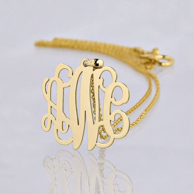 *Pendant Size : 5/8 Inch (1.5 cm) X 3/4 Inch (1.9 cm). *Thickness : 0.45 mm. *Premium high end quality solid 10kt or 14kt yellow/white gold 3 initial monogram pendant necklace, chain is optional 16, 18 or 20 inch solid yellow/white gold 10kt or 14kt 1.0 mm Rollo chain. *All my personalized jewelry made in Los Angeles CA USA (origin marked on back of the item). *Ships within 2 business days with fast free shipping, week turnaround time in US territory, *Offer 1 year free warranty and from the dat 14k Gold Monogram Initial Pendant Jewelry, Yellow Gold Monogram Name Necklace For Mother's Day, Yellow Gold Monogram Jewelry For Mother's Day, Monogrammed Yellow Gold Name Necklace For Mother's Day, Mother's Day Yellow Gold Monogram Jewelry, Mother's Day Monogram Yellow Gold Jewelry, Monogram Name Necklace In Yellow Gold As Gift, 14k Gold Monogram Name Necklace Gift, Monogram Name Necklace In Yellow Gold For Gift