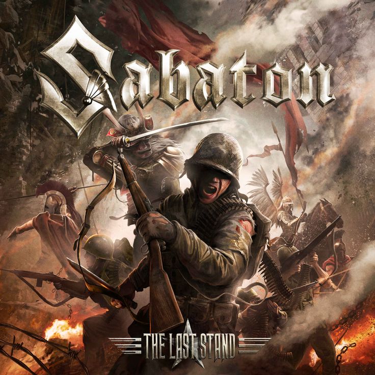 the cover art for sabaton's upcoming album, the battle is over