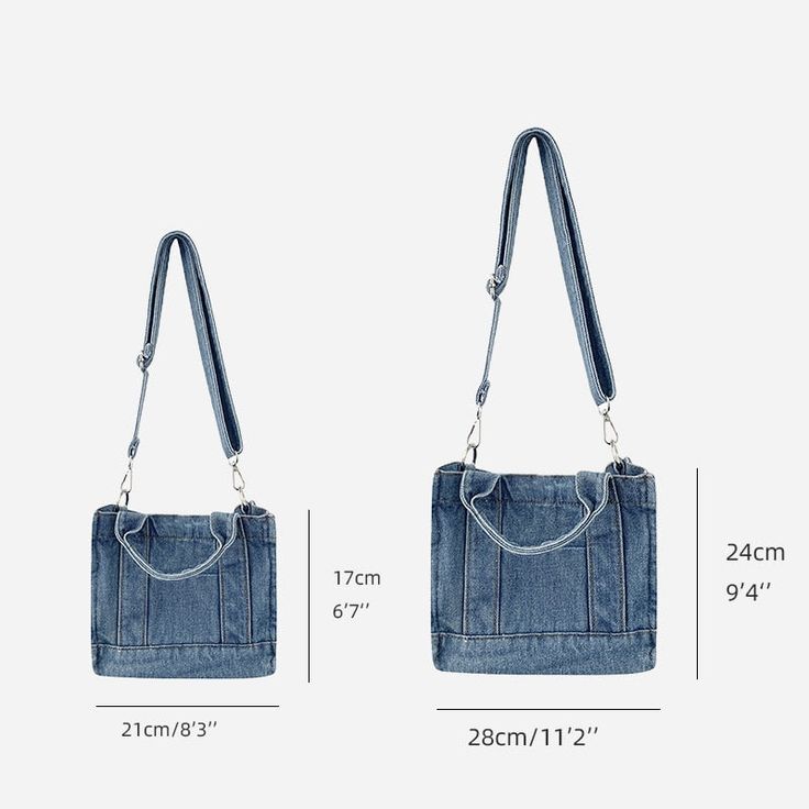 BASSO Exclusive. Not available in stores. Main Material: Denim Denim Bag Handles, Cool Girl Fashion, Tas Denim, Jean Bag, Denim Handbag, Bag Jeans, Jeans Design, My Style Bags, Jeans Bags