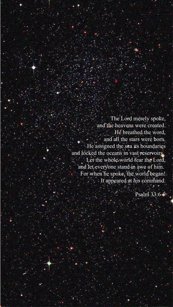 an image of the stars in the sky with a quote on it