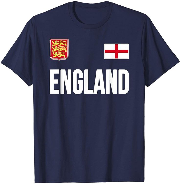 England T-shirt English Flag Souvenir Love Gift | T shirt, Shirts ...