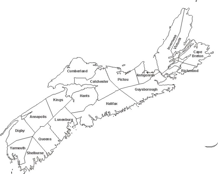 a black and white map of the state of new england with all its towns labeled