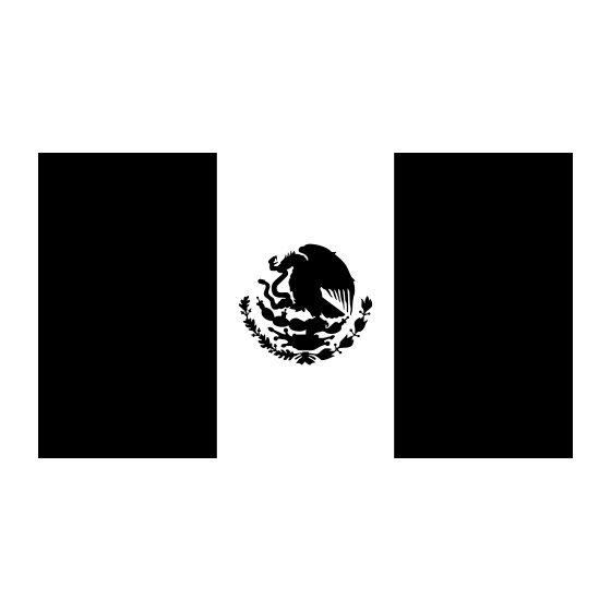 Download Mexico flag black and white vector. 1000+ awesome free ...