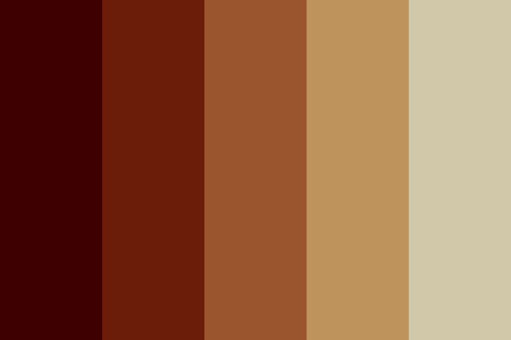 the color palette is brown and tan