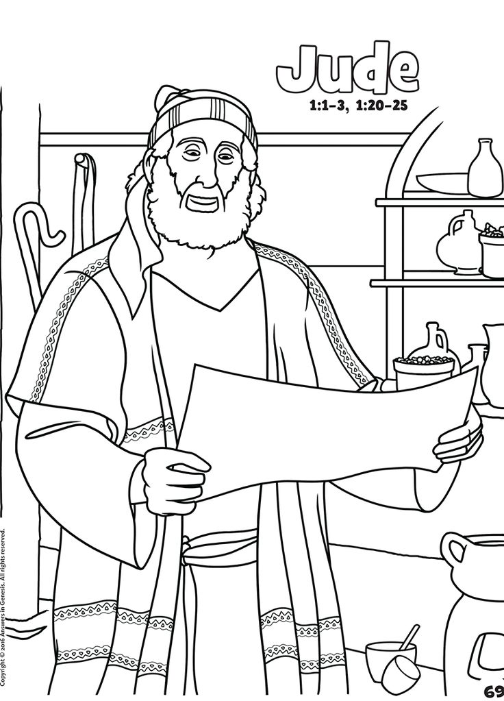 jesus is reading the bible in his kitchen coloring page for kids and adults to color