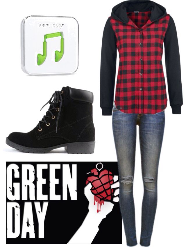 Green Day Green Day, Free People, Polyvore Image, Polyvore, Green