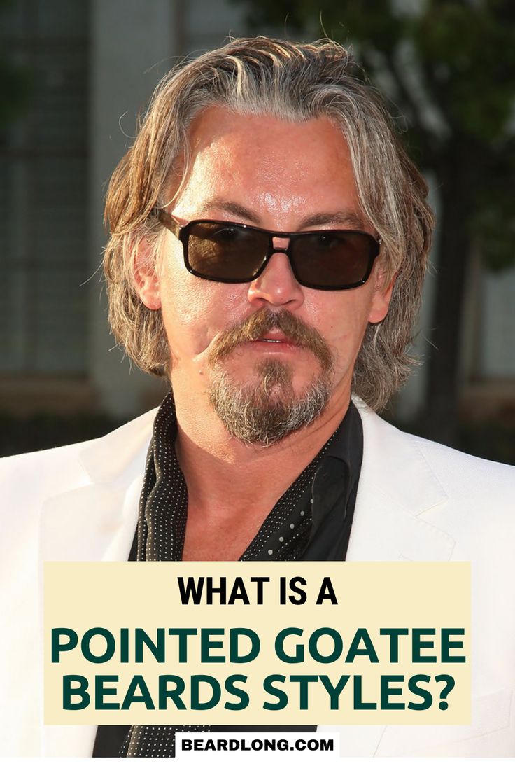 In its original and purest form, a pointed goatee is a beard style that is essentially a pointed tuft of hair that rests on a person’s chin. Imagine a beard shaped like a V, and you have pictured the pointed goatee. However, today the pointed goatee is found in many forms and shapes – long, wide, narrow, and short. There are also differences in depth, texture, and tidiness #pointedgoatee #pointedgoateebeards #goateebeardstyles Goatee Beard Styles, Beard Trimming Styles, Long Goatee, Goatee Styles, Forms And Shapes, Goatee Beard, Long Hair Beard, Beard Shapes, Mens Facial