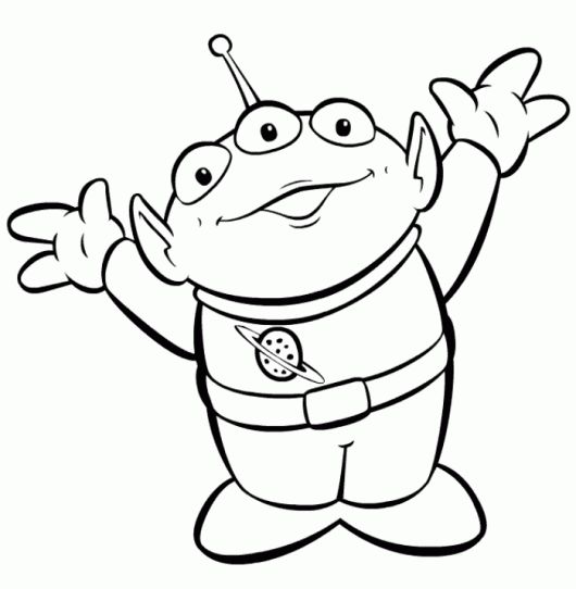 the character from toy story coloring pages