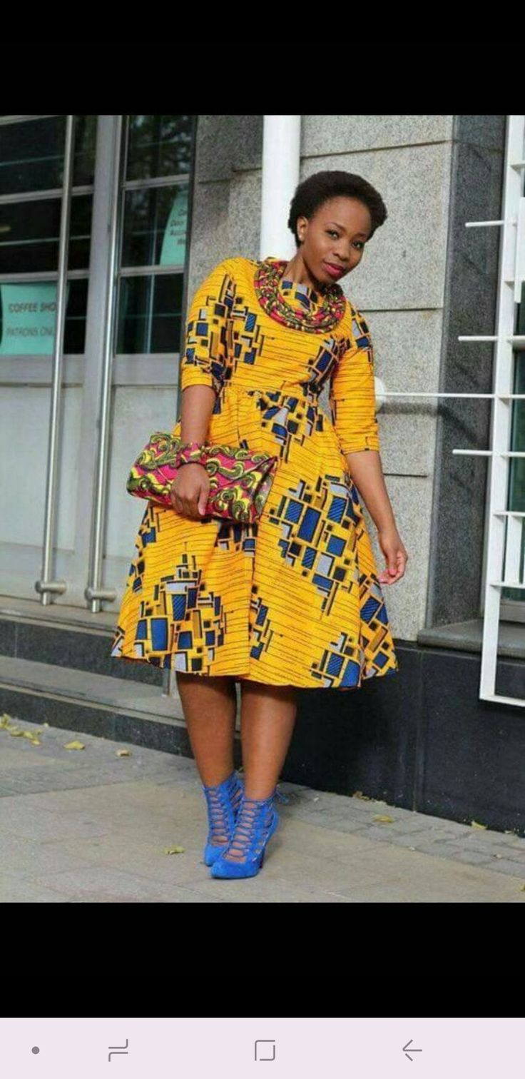 "Handmade item Ships worldwide from Nigeria Materials : Ankara fabric, Lining, Zipper, stay This beautiful dress is made with Ankara fabric. It's meant for several occasions. Add it to your collections to give you that unique look you've always wanted. For better fit, kindly forward the following measurements Shoulder to shoulder Shoulder to waist Bust Waist Height Size Guide US Size 2 Bust = 31.5\" Waist = 24.5\" Hip = 34\" US Size 4 Bust = 33.2\" Waist = 26\" Hip = 35.5\" US Size 6 Bust = 34.6 Casual A-line Dress With Abstract Print, Patterned Printed A-line Dress, Multicolor A-line Dress With Graphic Print, Knee-length Printed Dress, Knee-length Patterned Printed Dresses, Patterned Cotton Dress With Graphic Print, Cotton Graphic Print Patterned Dresses, Casual A-line Dresses With Vibrant Print, Casual A-line Multicolor Print Dress