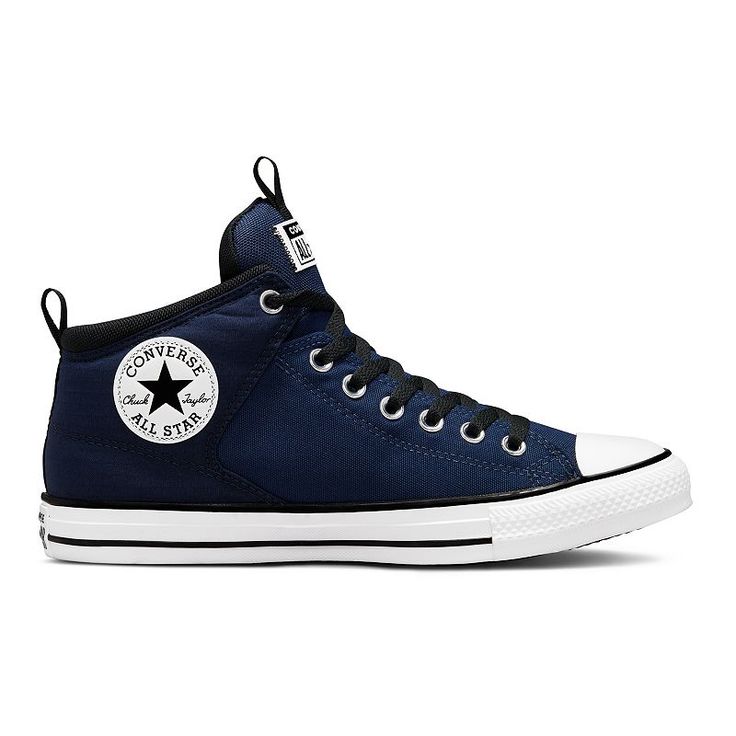 Converse Chuck Taylor All Star High Street Men's Sneakers Converse Sporty High-top Sneakers With Speckled Midsole, Casual Lace-up Basketball Shoes For Outdoor, Converse Sports Sneakers, Converse High-top Sneakers With Cushioned Footbed, Converse High-top Sneakers With Cushioned Footbed For Sports, Converse Urban Outdoor Sneakers, Sporty Converse Sneakers With Speckled Midsole, Converse Sneakers With Vulcanized Sole For Outdoor, Converse High-top Sneakers With Cushioned Footbed For Streetwear