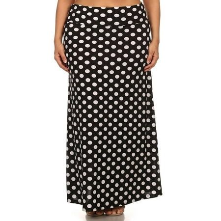 Women's Plus Size High Waist Foldable Elastic Band Relaxed Fit Solid Maxi Skirt. Our products comfort, perfect for casual wear for any occasion. Choose from our diverse options and see which one fits your style the best! Our products which are great in quality yet affordable in price! Machine Wash / Do Not Bleach / Tumble Dry Low Size: 3XL.  Color: Black.  Gender: female.  Age Group: adult. Moa Collection, Womens Maxi Skirts, Work Wear Women, Elastic Band, Gender Female, Maxi Skirt, Work Wear, Casual Wear, Age Group