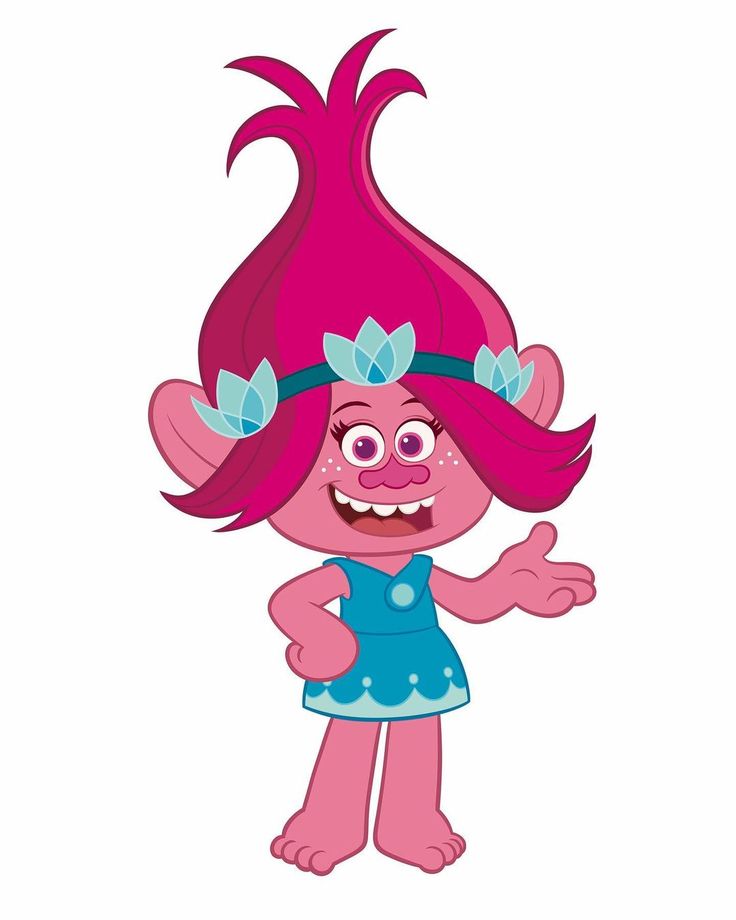 a cartoon character with pink hair and blue dress, giving the thumbs up sign to someone