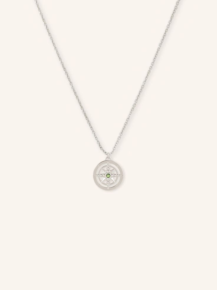 This stunning gemstone necklace is both fashionable and functional with its delicate compass pendant, guiding you on your path to success. Support Local Business, Compass Pendant, Compass Necklace, Jewelry Cleaner, Birthstone Charms, Exquisite Jewelry, Compass, Gemstone Necklace, Jewelry Care