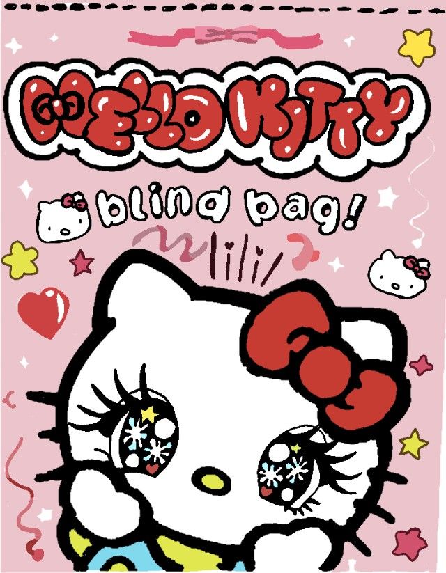 an image of hello kitty birthday card