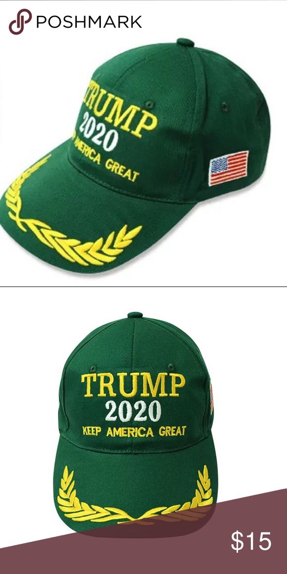 Green Maga hat M Accessories Hats Maga Hat, Trucker Hat, Accessories Hats, Hats, Weddings, Jewelry Designer, Vintage Fashion Trends, Best Deals, Green