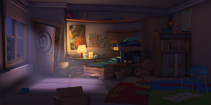 Bedroom | Animation background, Cartoon background, Bedroom