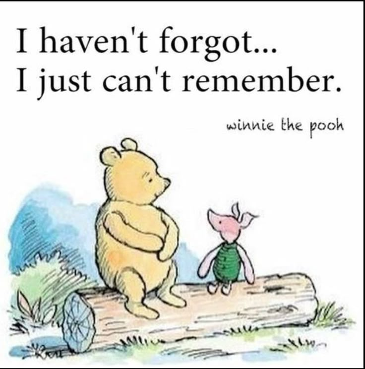 winnie the pooh and piglet sitting on a log with quote from winnie the pooh