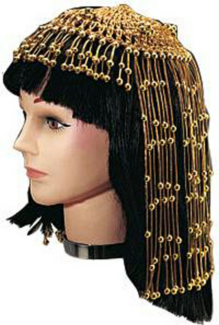 egyptian headpiece Cleopatra Headdress, Cleopatra Headpiece, Egyptian Headpiece, Egyptian Hairstyles, Cleopatra Halloween, Egyptian Accessories, Beaded Headpiece, Egyptian Inspired, Gold Headpiece