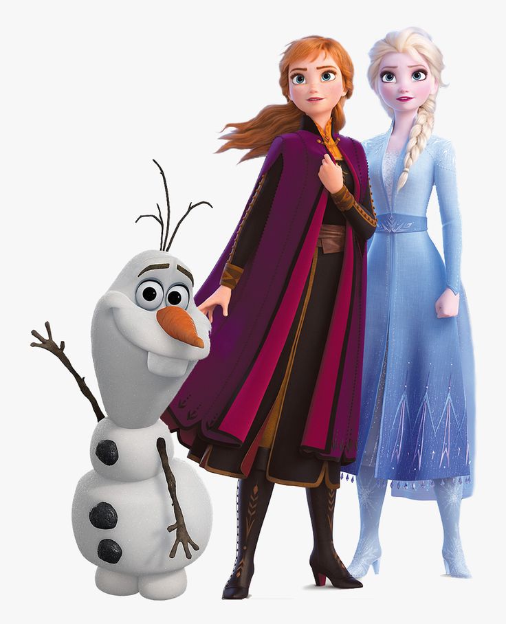 two frozen princesses standing next to each other