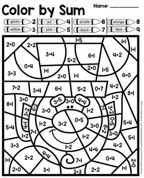 Color By Number: St. Patrick's Day Addition & Subtraction in 2021 ...