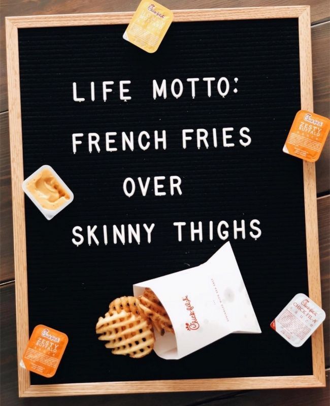 Funny French Fries Quotes