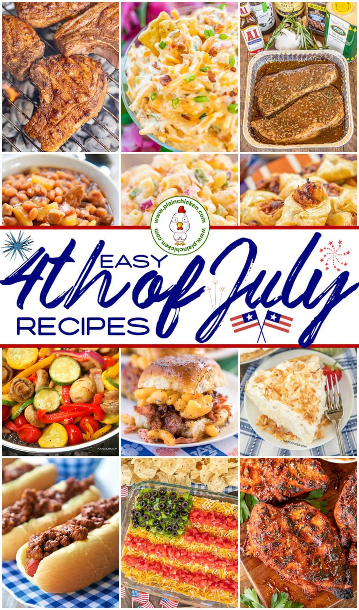 a collage of photos with the words, easy appetizers and other food