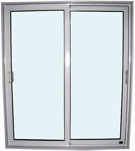 an image of a sliding glass door on a white background with clippings to the side