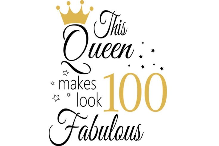 this queen makes 100 fabulous fabulous words