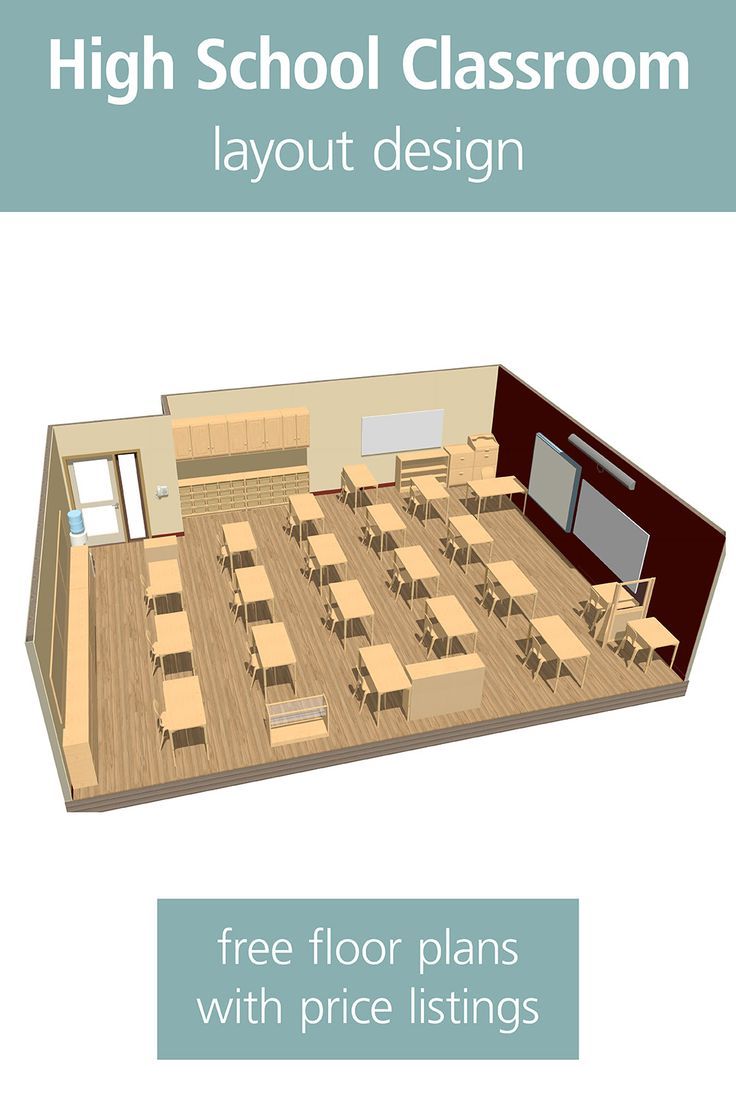 High School Classroom layout with tables, flexible classroom Classroom Floor Plan High School, School Floor Plan Layout, High School Floor Plans Layout, High School Classroom Design, School Classroom Design, Library Floor Plan, Classroom Floor Plan, Standing Tables, School Floor Plan