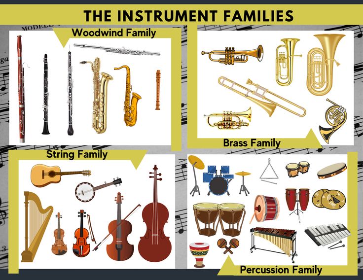 What Are The 6 Families Of Instruments