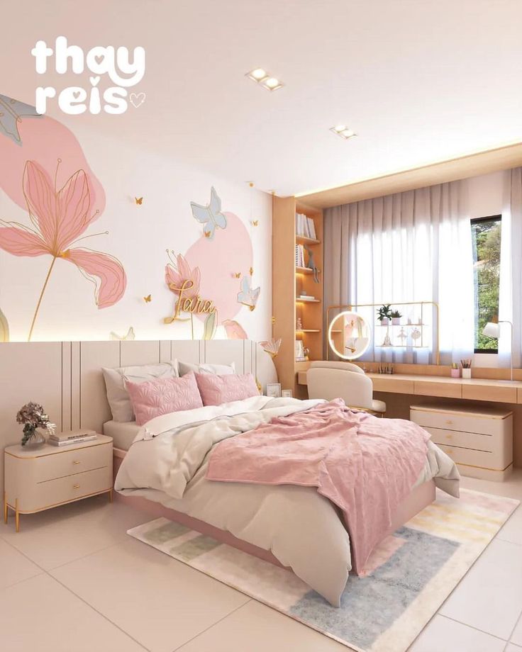 Bedroom Ideas Kids, Modern Kids Room Design, Kids Bed Design, Modern Bedroom Ideas, Girls Room Design, Kids Room Interior Design, Modern Kids Room, Kids Bedroom Inspiration, Kids Bedroom Designs