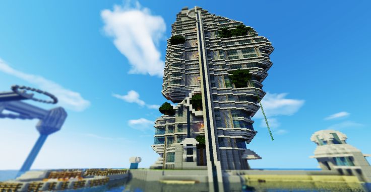 Minecraft - Aura Tower | Tower, Leaning tower of pisa, Leaning tower