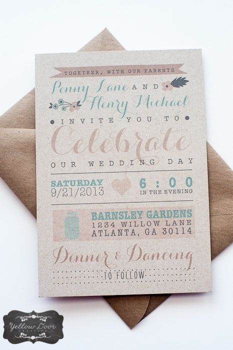 Wedding Invitation Wording and Etiquette | Team Wedding Blog Pink ...