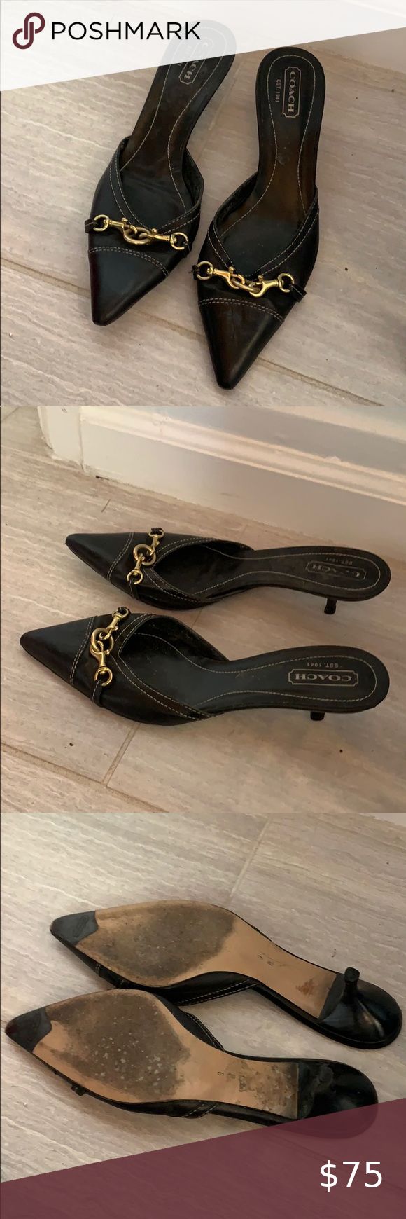 Coach black leather kitten heel pumps 9B Coach black leather kitten heel pumps 9B Coach Shoes Heels Kitten Heel Pumps, Coach Shoes, Heel Pumps, Kitten Heel, Pumps Heels, Shoes Women Heels, Kitten Heels, Shoes Heels, Black Leather