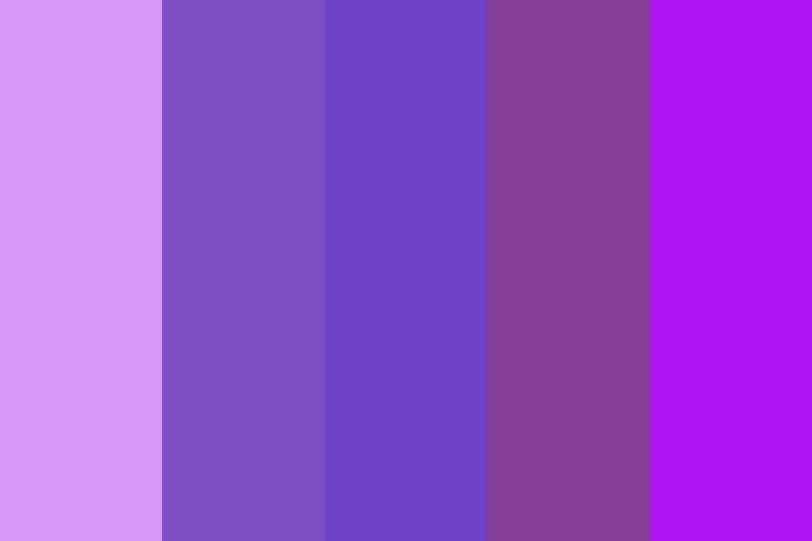 the color purple is very vibrant and it looks like something out of an ordinary movie