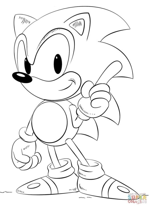 sonic the hedgehog holding a baseball bat in his right hand and pointing at it