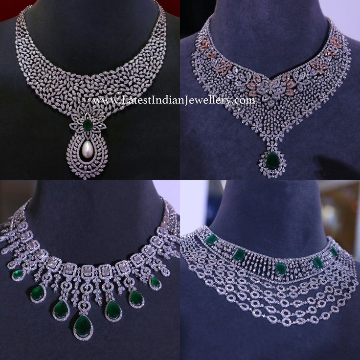 Grand Diamond Necklaces from Tanishq Diamond Sets Necklace, Tanishq Jewellery, Diamond Necklace Indian, Jewellery Shops, Bridal Diamond Necklace, Real Diamond Necklace, Diamond Choker Necklace, Diamond Necklace Designs, Bridal Diamond Jewellery