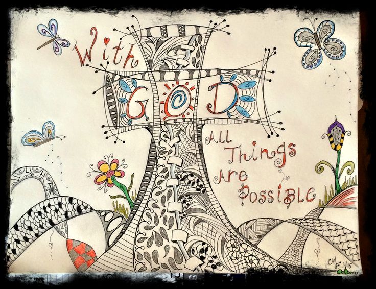 a drawing with words written on it and butterflies around the top, in black and white